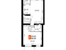 2-к. квартира, 66&nbsp;м²