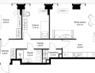3-к. квартира, 82&nbsp;м²