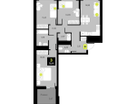 3-к. квартира, 78&nbsp;м²