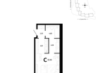 Студия, 32 м²