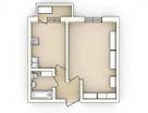 1-к. квартира, 35,1&nbsp;м²