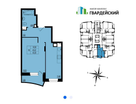 1-к. квартира, 42,2&nbsp;м²