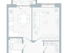 1-к. квартира, 39&nbsp;м²