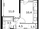 1-к. квартира, 32&nbsp;м²