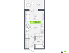 Студия, 25&nbsp;м²