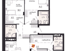 Студия, 129&nbsp;м²