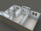 2-к. квартира, 47&nbsp;м²