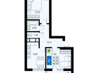2-к. квартира, 48&nbsp;м²
