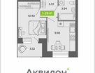1-к. квартира, 29&nbsp;м²