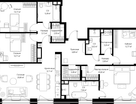 4-к. квартира, 132 м²