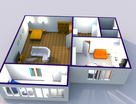 1-к. квартира, 45&nbsp;м²