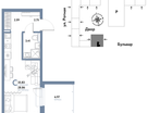 Студия, 35&nbsp;м²