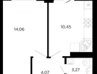 1-к. квартира, 33,2&nbsp;м²