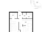 1-к. квартира, 48 м²