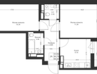 2-к. квартира, 58&nbsp;м²