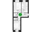 2-к. квартира, 74 м²