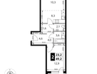 2-к. квартира, 49&nbsp;м²