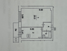 1-к. квартира, 35 м²