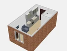 Студия, 17,4&nbsp;м²