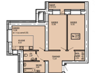 3-к. квартира, 77,5&nbsp;м²