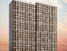 1-к. квартира, 43,5 м²