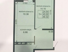 1-к. квартира, 47,2&nbsp;м²
