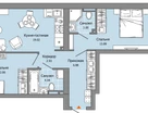 3-к. квартира, 63&nbsp;м²