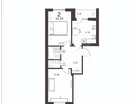 2-к. квартира, 62,1 м²