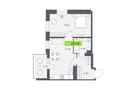 Студия, 45&nbsp;м²