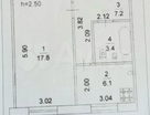 1-к. квартира, 34,5&nbsp;м²