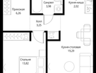 1-к. квартира, 48 м²