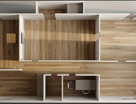 3-к. квартира, 54,6 м²