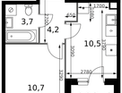 1-к. квартира, 30 м²