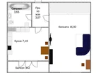 1-к. квартира, 31,1&nbsp;м²