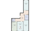 3-к. квартира, 87&nbsp;м²