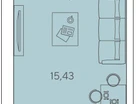 Студия, 24&nbsp;м²