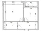 1-к. квартира, 44,5&nbsp;м²