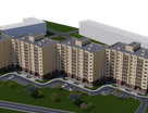 2-к. квартира, 61&nbsp;м²