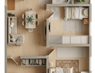 3-к. квартира, 76 м²