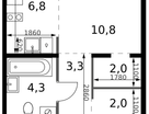 Студия, 29&nbsp;м²