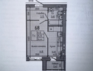 1-к. квартира, 26,4&nbsp;м²
