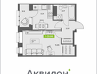 1-к. квартира, 33&nbsp;м²
