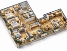 3-к. квартира, 87,8&nbsp;м²