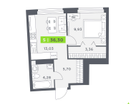 Студия, 36&nbsp;м²