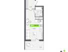 Студия, 29&nbsp;м²