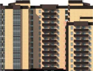 1-к. квартира, 45,8&nbsp;м²