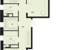 3-к. квартира, 69&nbsp;м²