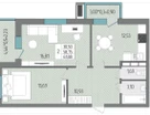 2-к. квартира, 61,9&nbsp;м²