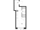 Студия, 21&nbsp;м²