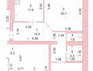 2-к. квартира, 66,8&nbsp;м²